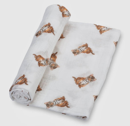 Baby Tiger Swaddle Blanket