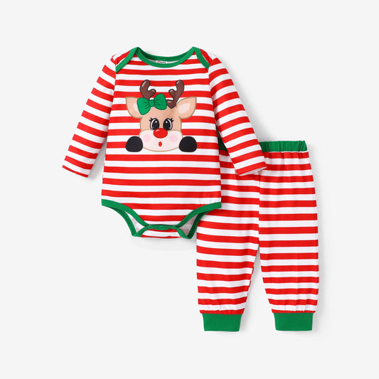 Baby Girl Reindeer 2 pc Set