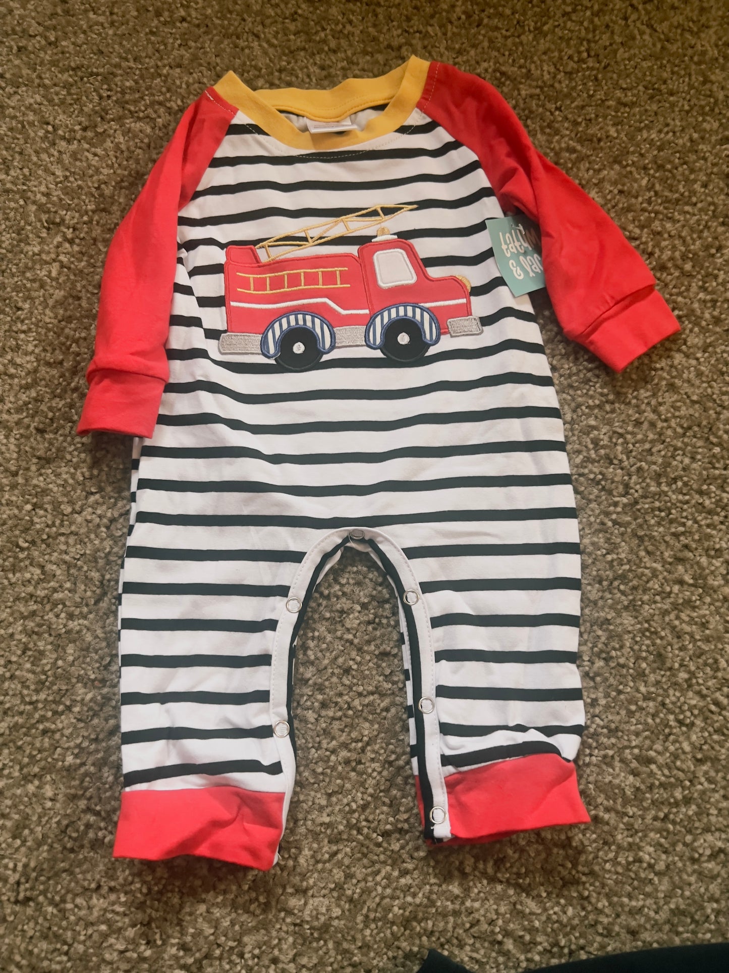 Fire Truck Romper